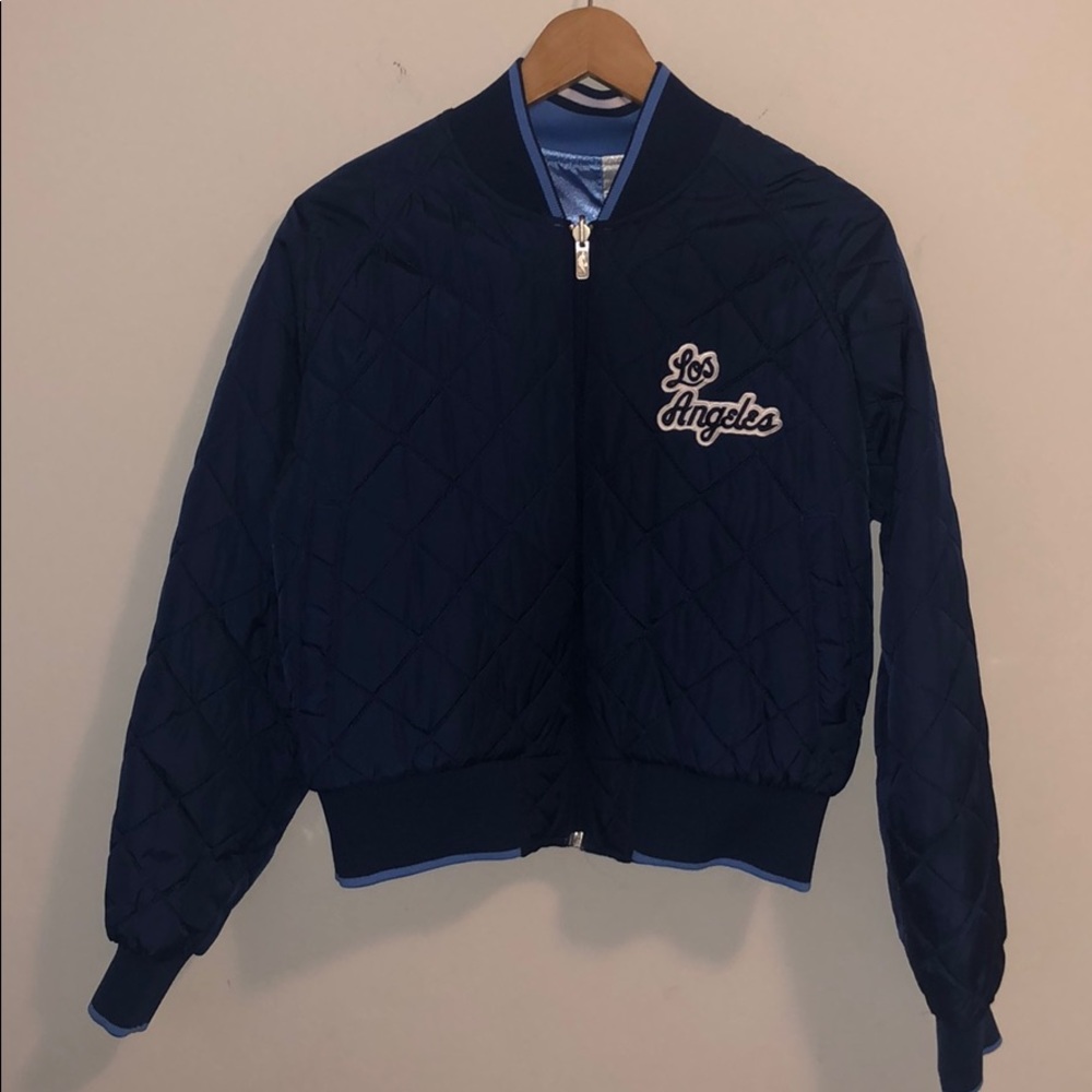 Vintage Carl Banks NBA Los Angeles Lakers Starter Jacket - Picture 4 of 16